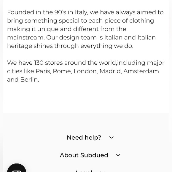 SUBDUED Italian brand silver chain small crossbody - Picture 10 of 10